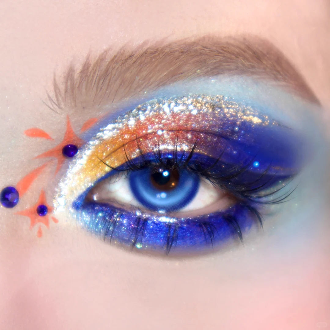 🌈6 Colorful Eye Makeup Suitable For Spring And Summer! So Shocked❗️