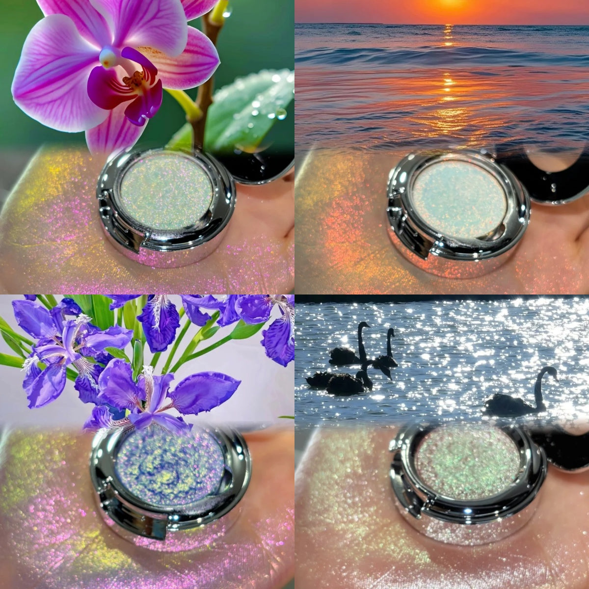 SheenEffect Magic Chameleon Eyeshadow, Inspired by Nature🎨