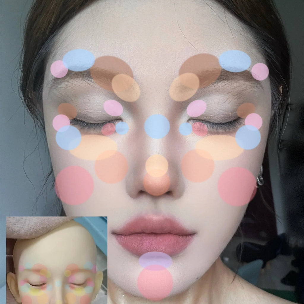 When I Try to Blush Makeup With Color Laying Method, So Amazing