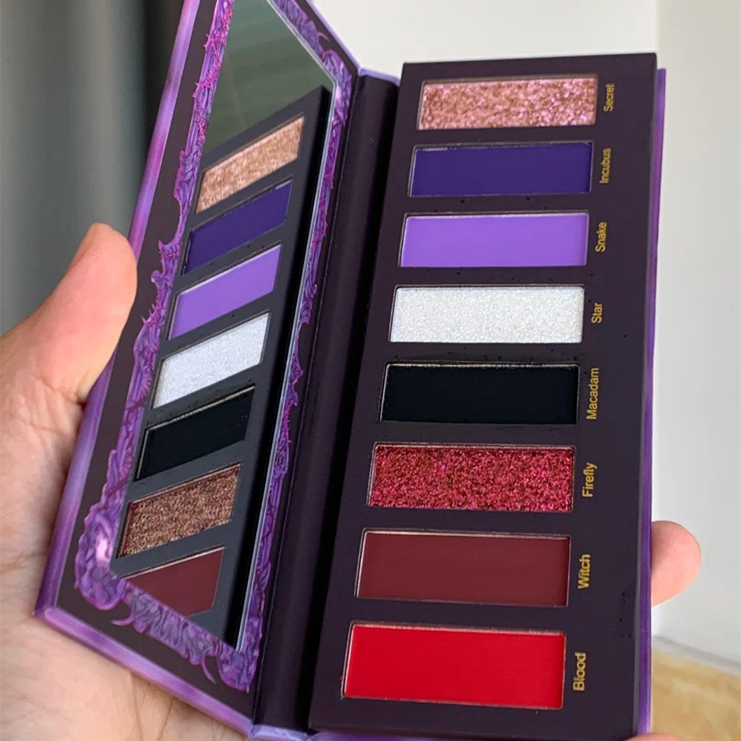 Narimi Fireflies In Dark Night Eyeshadow Palette Swatches🦄