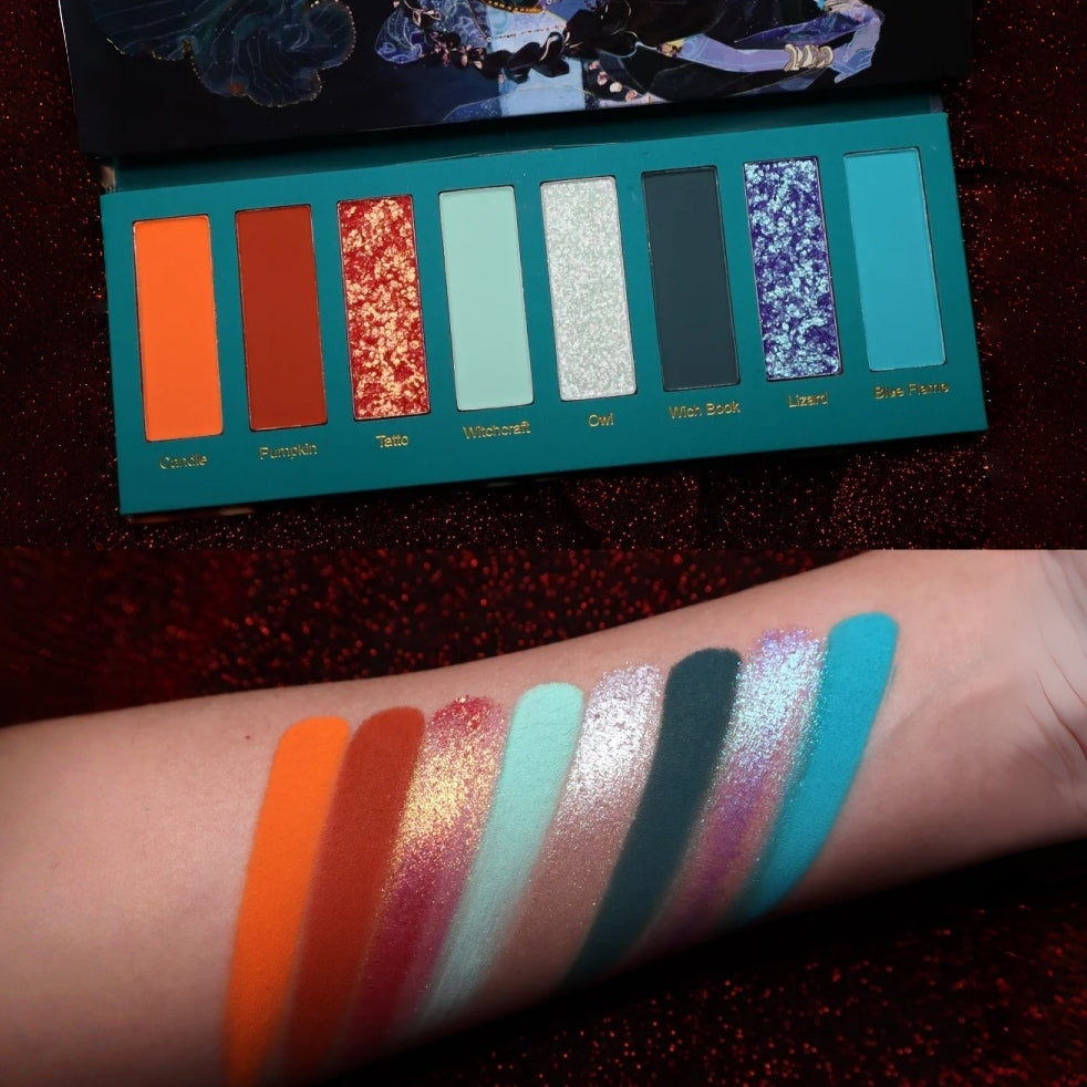 Narimi Eyeshadow Pumpkin Spice & Misty Silver Lake Swatches 🎃👻