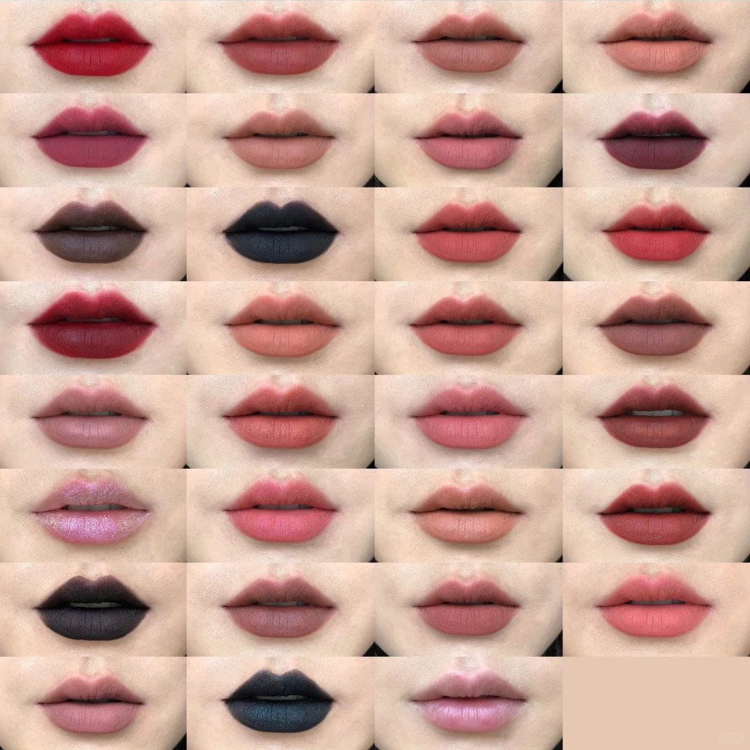 Girlcult Love Talk Lip Glaze 30 Pcs Full Collection Swatches🤎