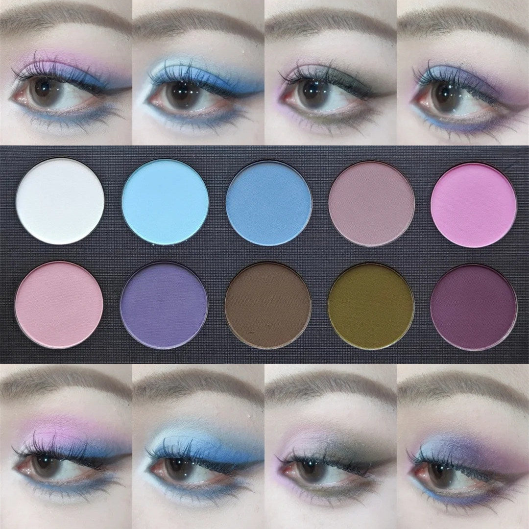 CHOIZ BEAUTY Cold Butterfly Matte Eyeshadow Palette, Pretty Color Story🦋