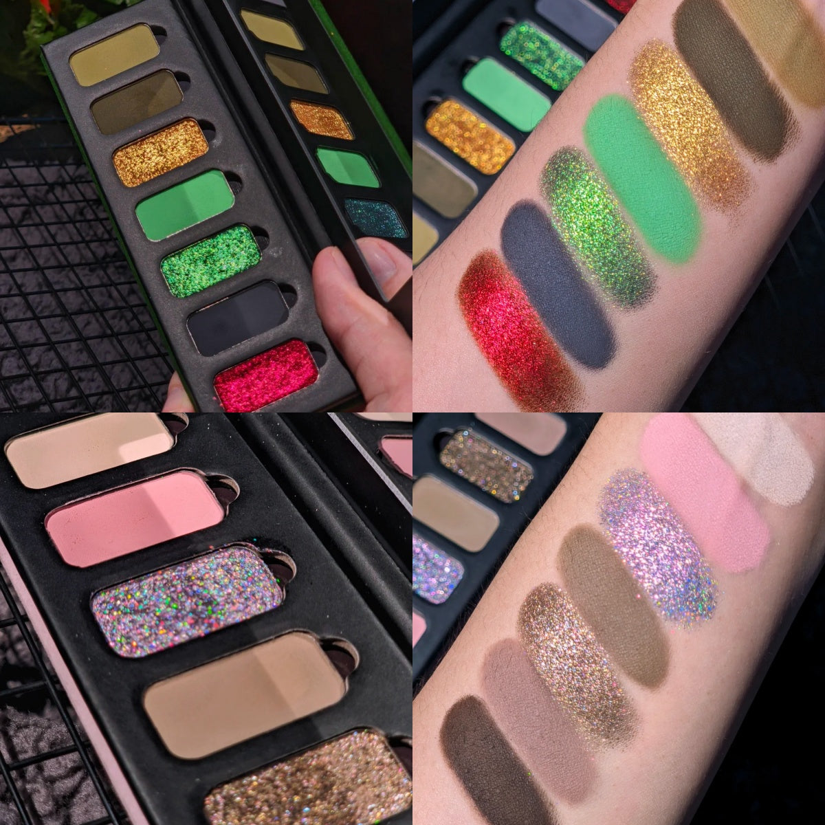 YIZHI Cloud Garden Chameleon Eyeshadow Palette Swatches🌞