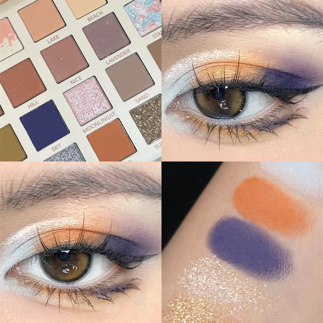 Eyeshadow Tutorial Step By Step With JUDYDOLL Romance In Nice Eyeshadow Palette