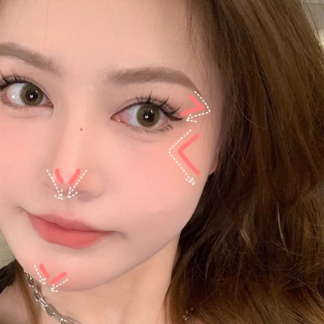 6 "V" Blusher Makeup Tips, Why Not Have A Try?