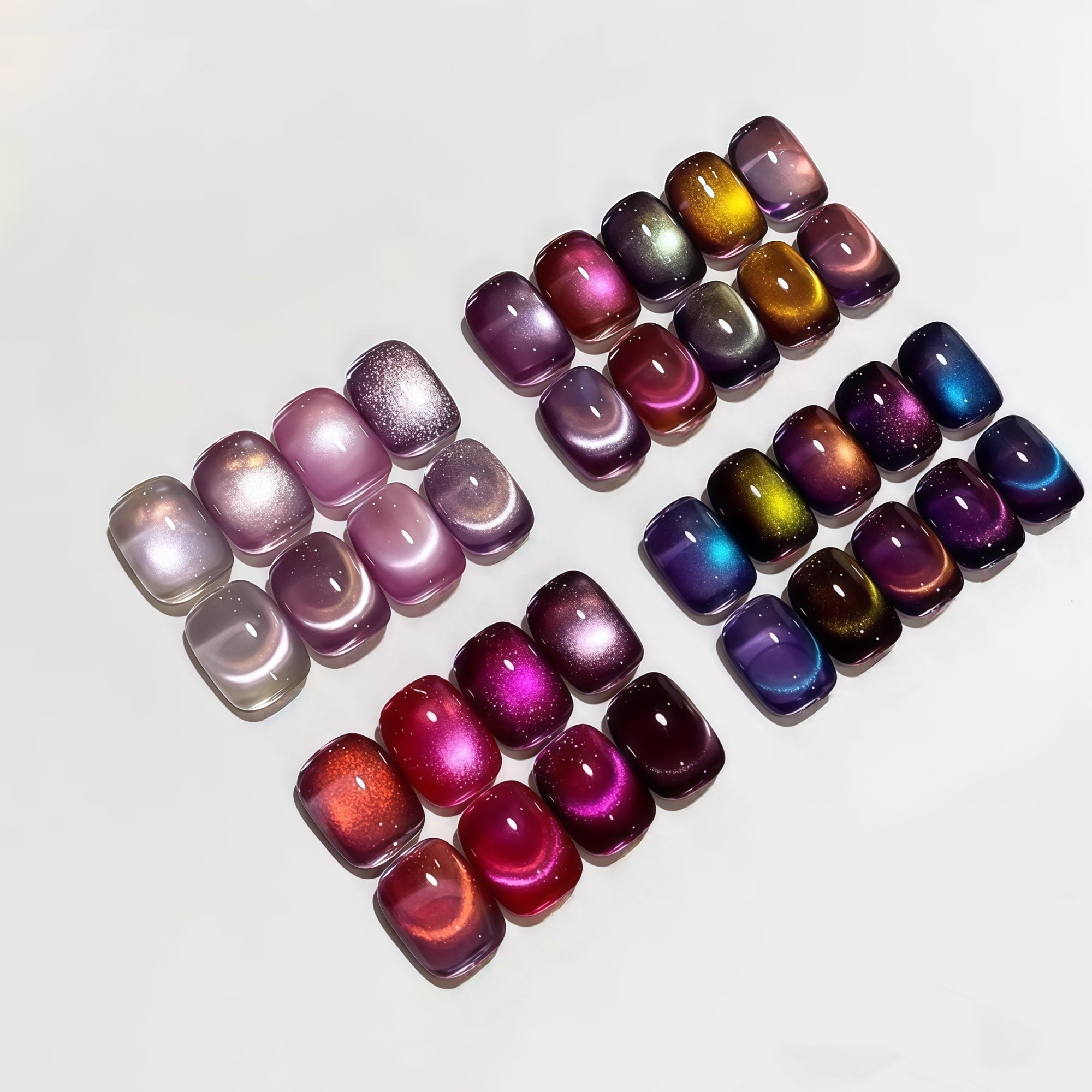 KellyKessa Nail Art - Focus on gel polish, cat eye gel nail polish