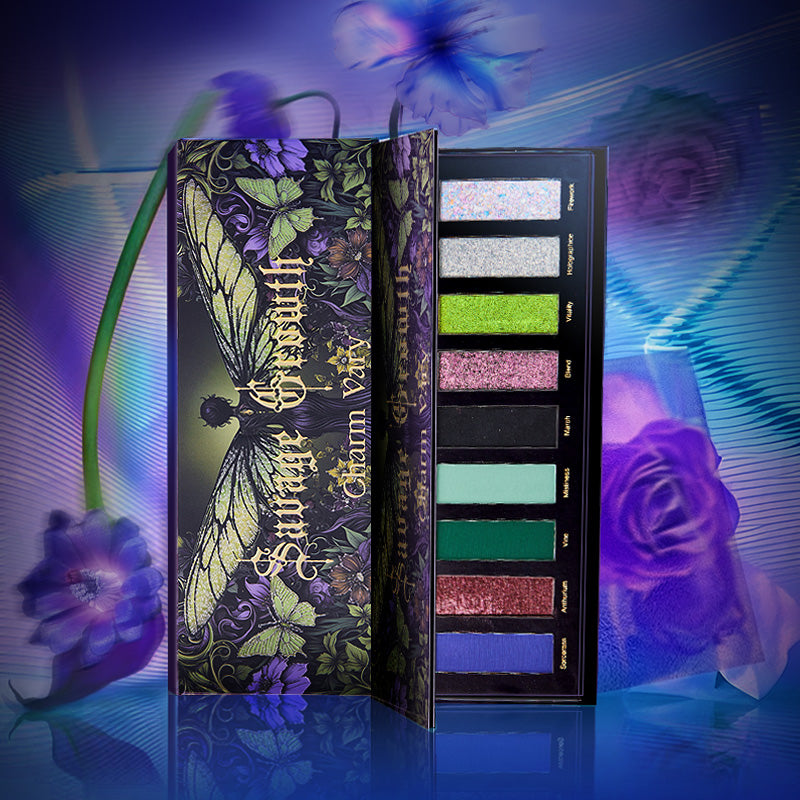 saコスメ CHARM VARY Savage Growth 9-Color Chameleon Eyeshadow Palette T4728