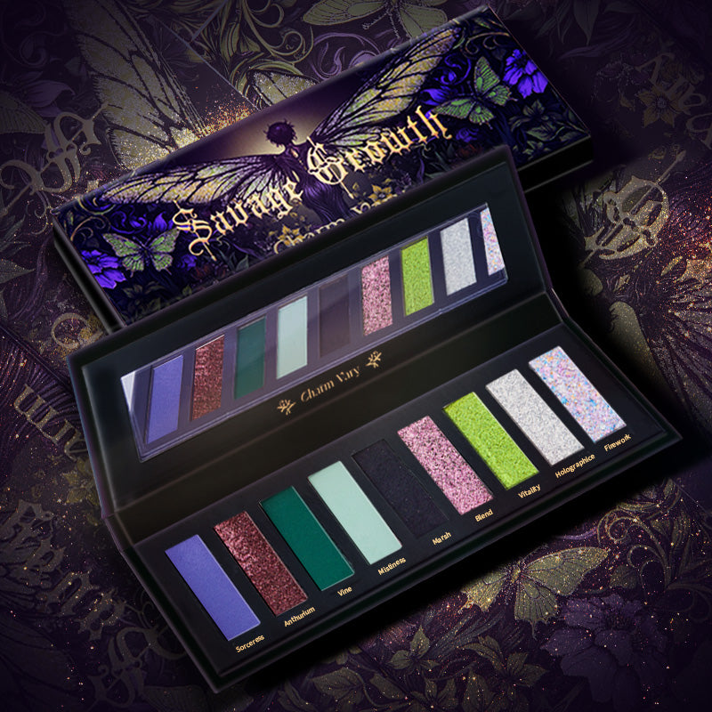 CHARM VARY Savage Growth 9-Color Chameleon Eyeshadow Palette T4728