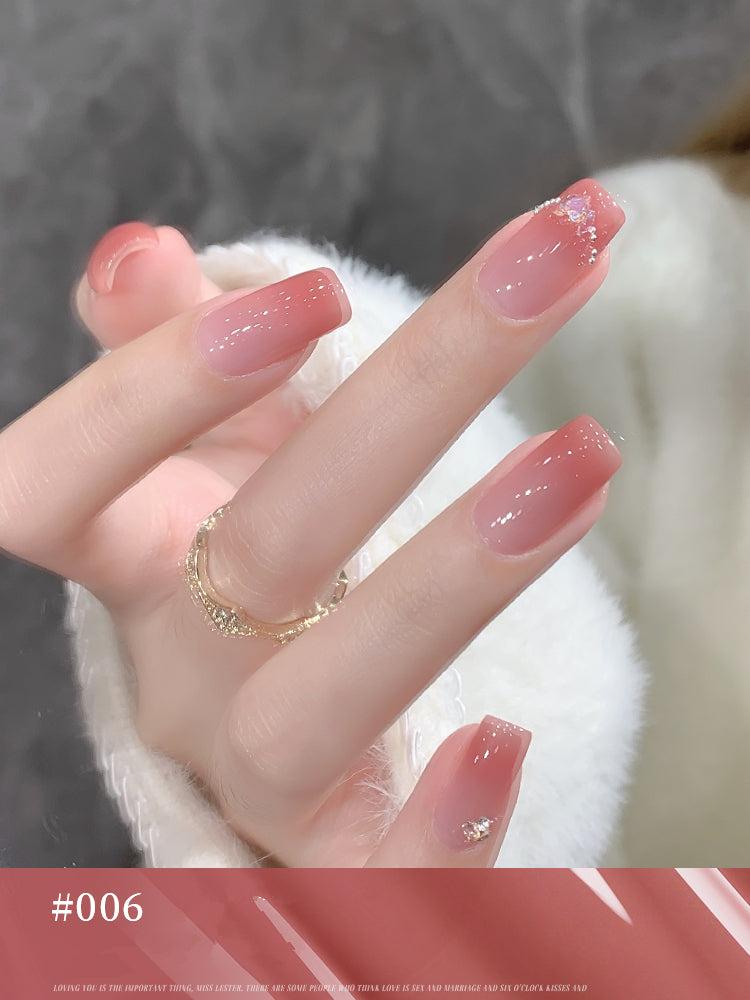 طلاء جل صحي من كاسي، ١٥ مل، سلسلة جايد نود، جيلي صحي (زجاجة واحدة، لون واحد) T3584