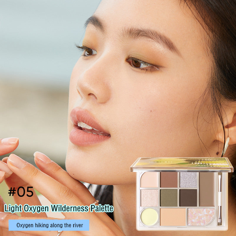 JUDYDOLL 10 Color All-In-One Makeup Eyeshadow Palette T2984