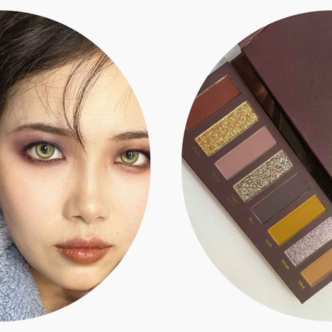 Narimi Purple Dead Wood 8-Color Eyeshadow Palette (5.0) T3945