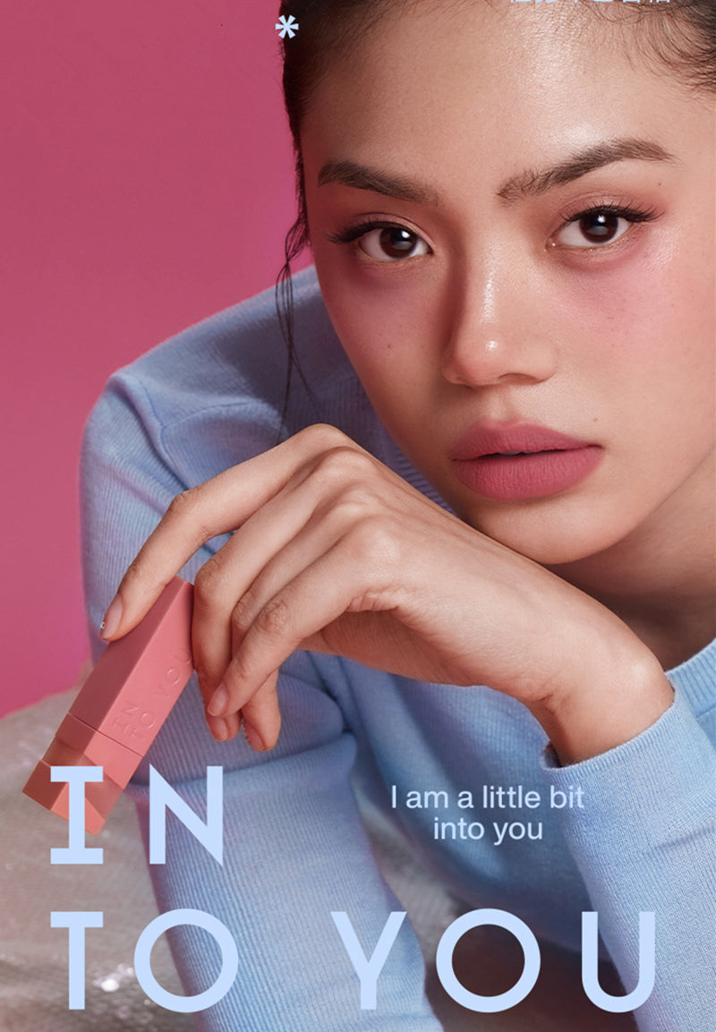 INTO YOU Printed Color Series Soft Mist Velvet Matte Lip Glaze