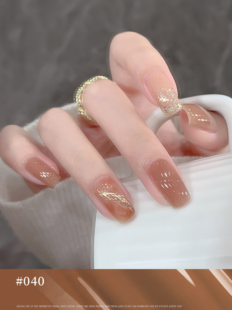 طلاء جل صحي من كاسي، ١٥ مل، سلسلة جايد نود، جيلي صحي (زجاجة واحدة، لون واحد) T3584