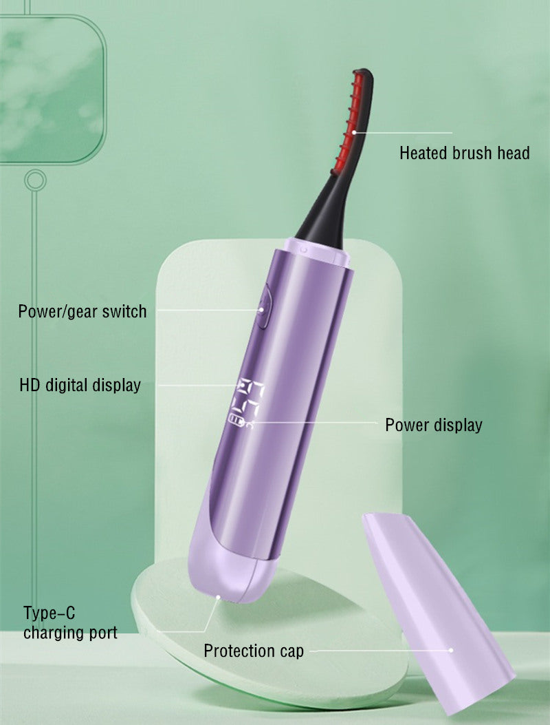 مكبس الرموش EYECURL الساخن القابل لإعادة الشحن عبر USB (6.0) T3590