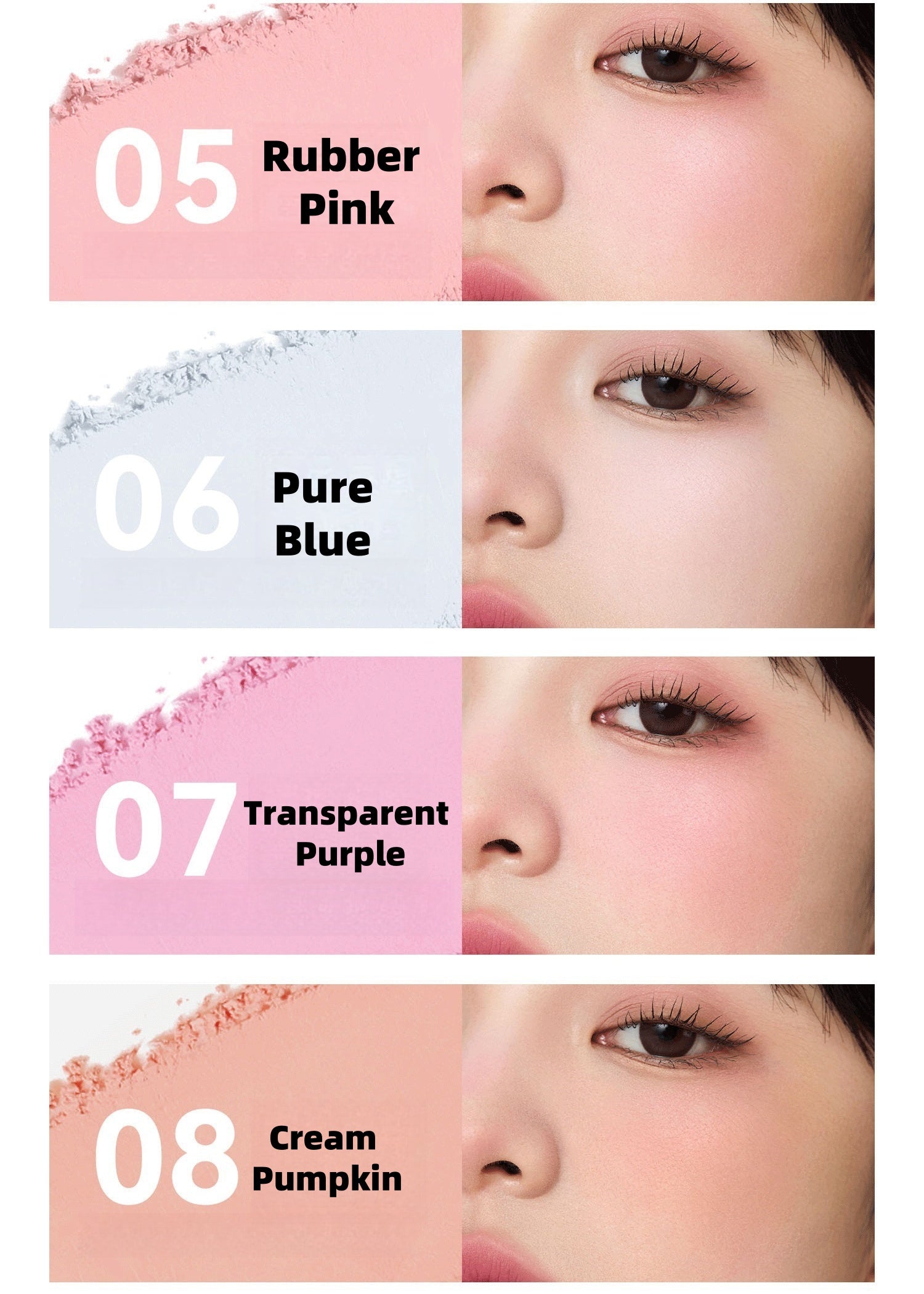 NEIYOU Long-wear Matte Blusher Powder T4566