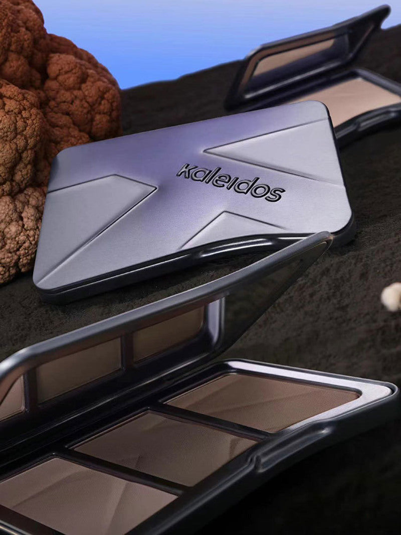 KALEIDOS Symphony Tricolor Matte Contour Palette T3532