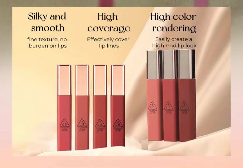 3CE Silky Cloud Matte Lip Glaze T4891 – LookHealthyStore