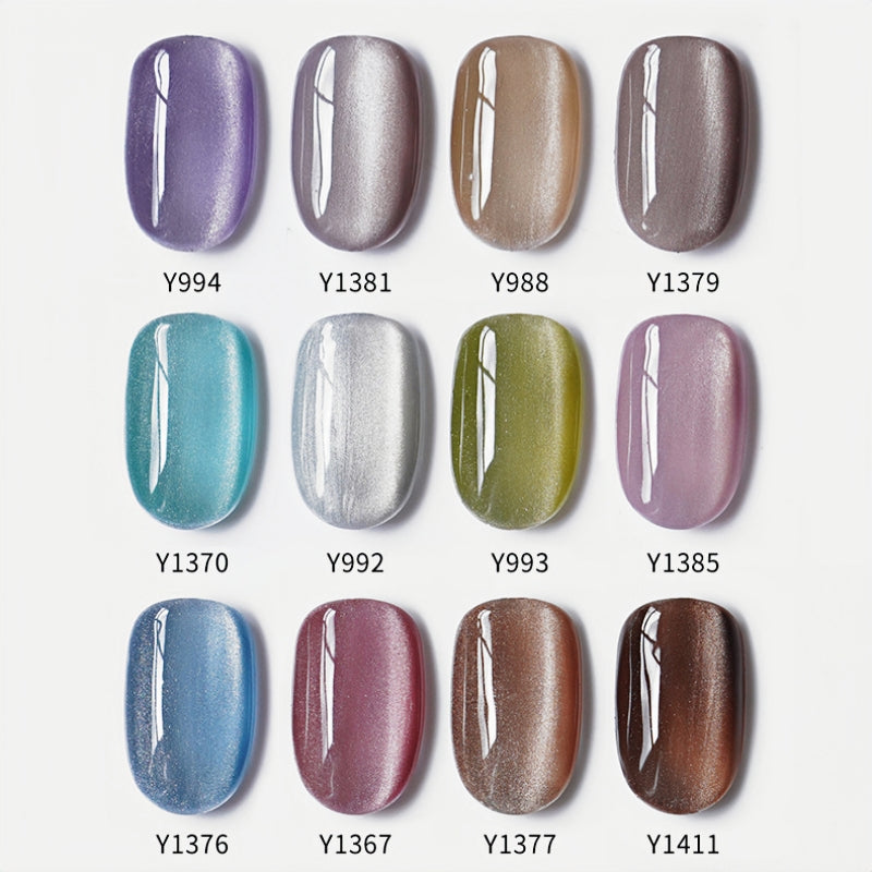 KellyKessa 15ml Little Bulb Crystal Cat Eye Gel Polish T4529