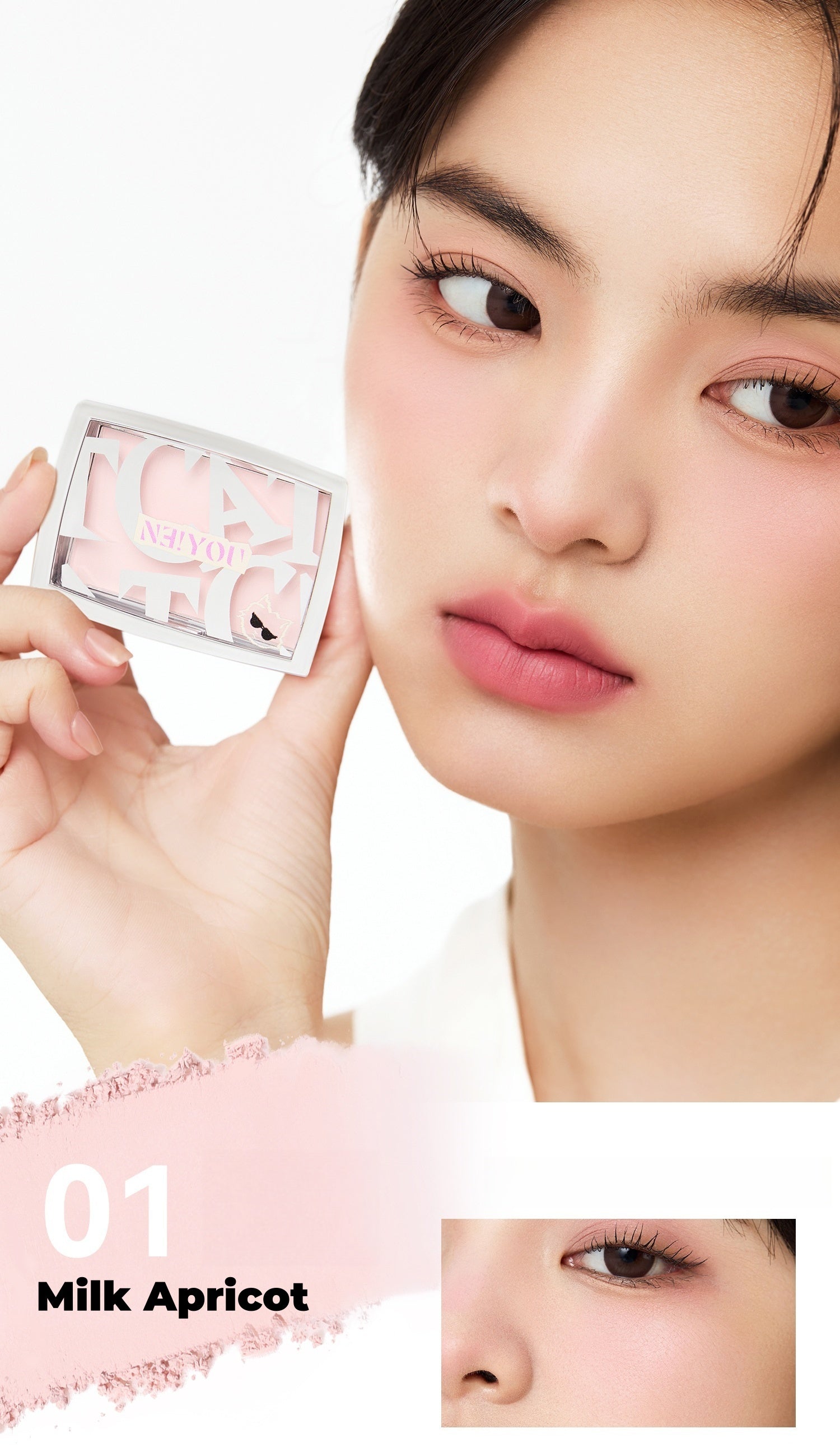 NEIYOU Long-wear Matte Blusher Powder T4566