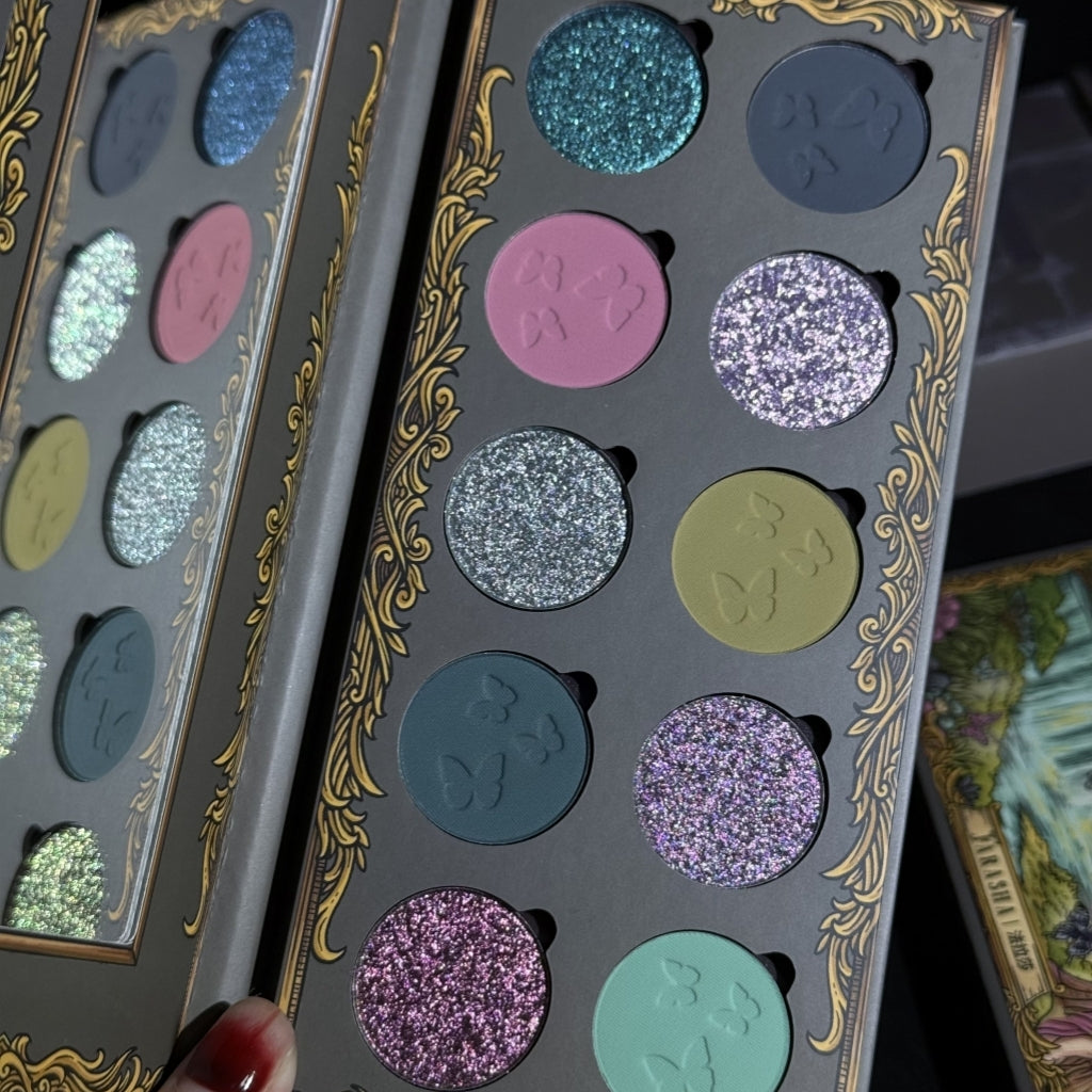 SHELLWE MAKEUP FARASHA Butterfly Fairy Chameleon Eyeshadow Palette