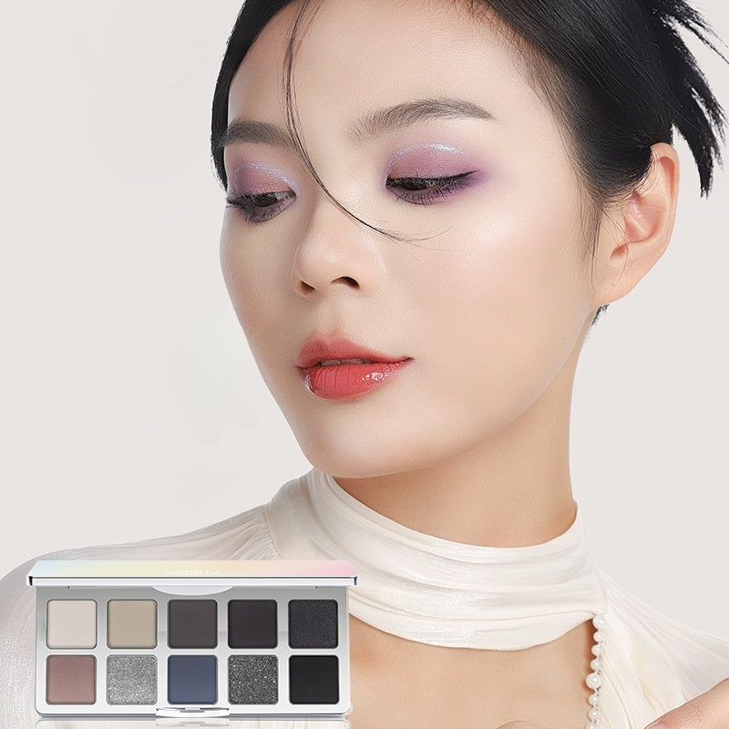 SheDella Colorful Dream 10-Color Eyeshadow Palette T4434