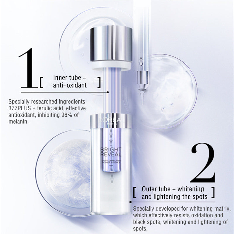 L'Oréal Bright Reveal Spot Correcting Double Essence Serum T3660