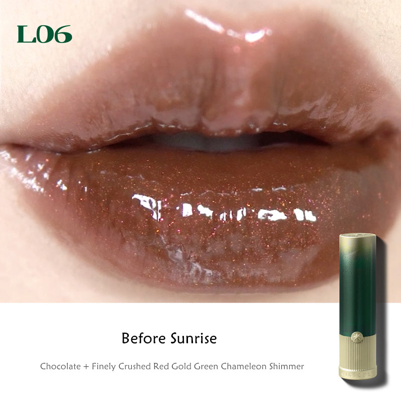 Girlcult Peach Festival Chameleon Mirror Lipstick L06 Before