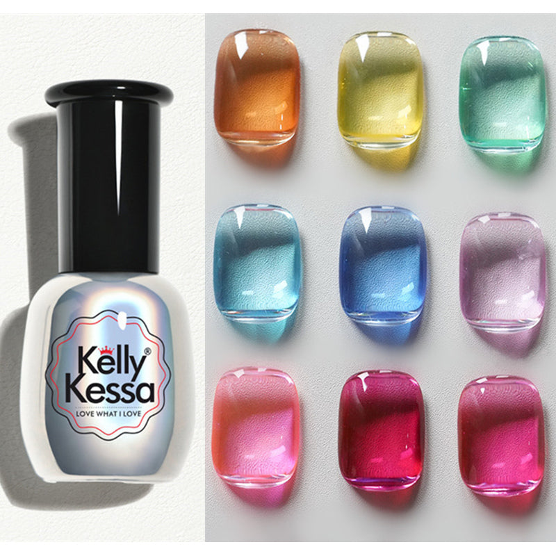 KellyKessa 15ml Macaron Glass Gel Polish T4050