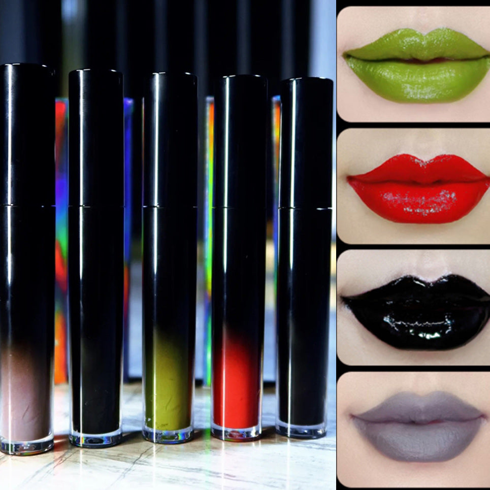 THE U COSMETICS Unique Gothic Smoky Lip Glaze T4089 – LookHealthyStore