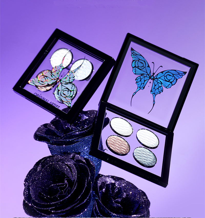 ORIGINAL ARTIST Night Glory 4-color Chameleon Highlighter Palette