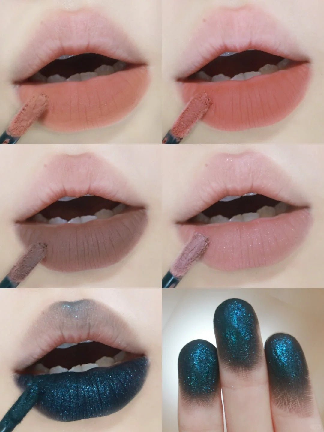 Girlcult Miao Witch Love Talk Lip Glaze G79 Black And Blue T4544