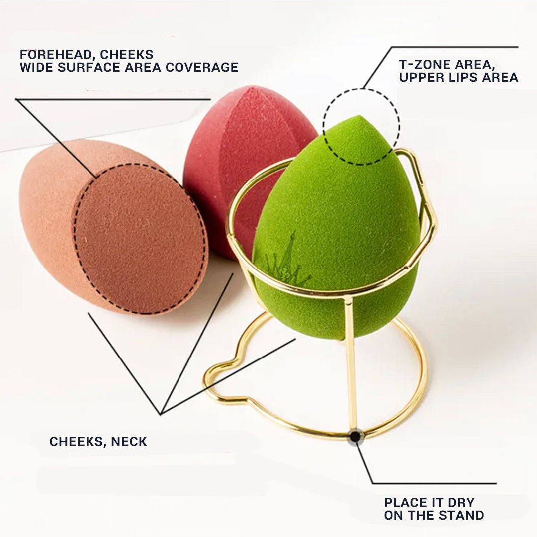 AMORTALS Airspace Makeup Sponge Puff Set T2501