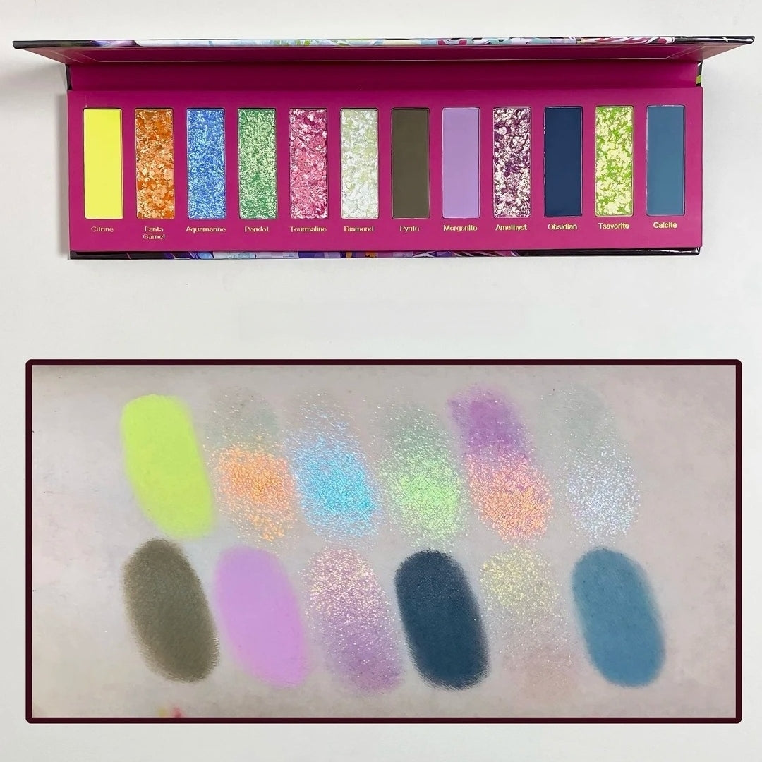 Narimi Gemstone Eyeshadow Color Comparison 🌞👋