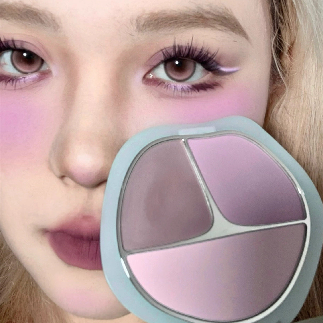 One Blush Palette To Fix Eye Makeup + Blusher Makeup, Just Try It💯