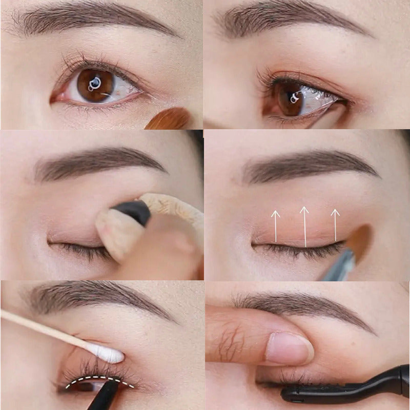 If You Don't Know How To Do Eye Makeup At All, Just Follow 4 Makeup Tips👉
