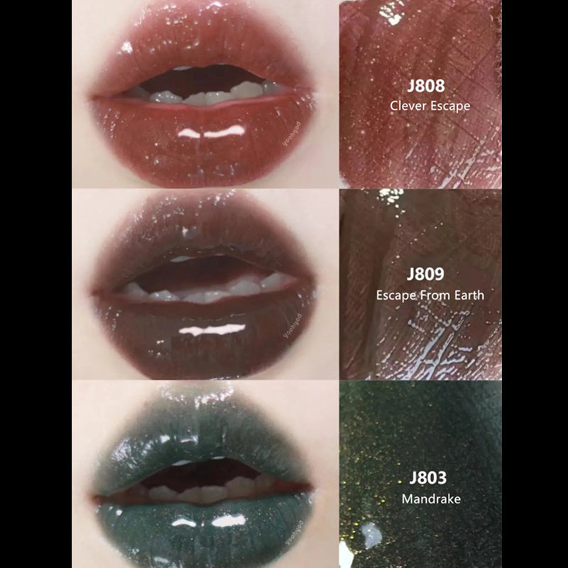 Three speechless dark lip glazes from Girlcult🤎