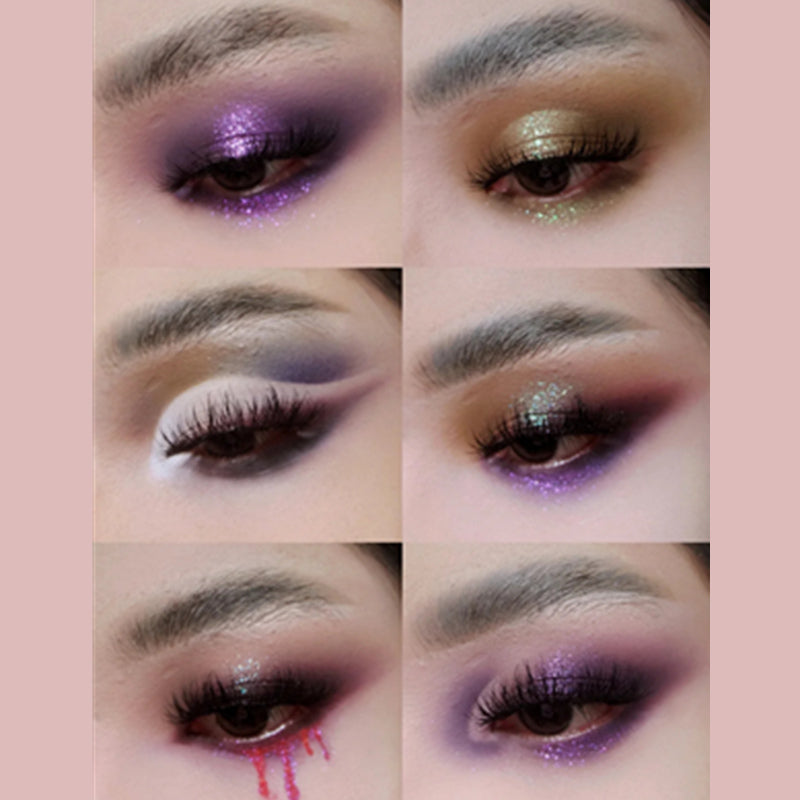 6 Eye Makeup Looks From Narimi Purple Dead Wood Eyeshadow Palette🔥