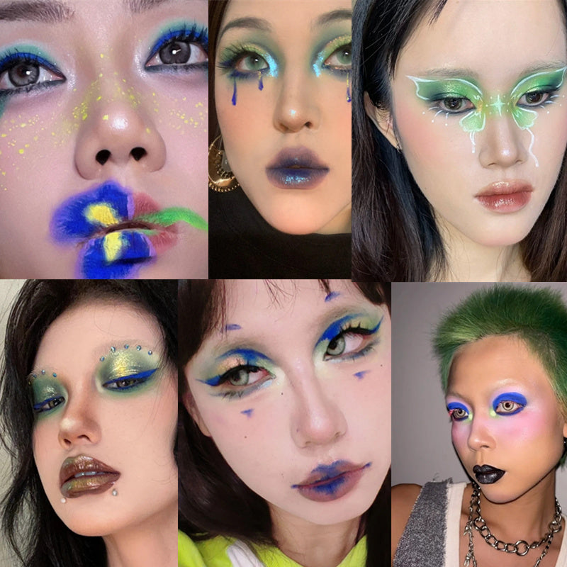 9 Unforgettable Eye Makeup Looks From Narimi Jackdaw Eyeshadow🕷