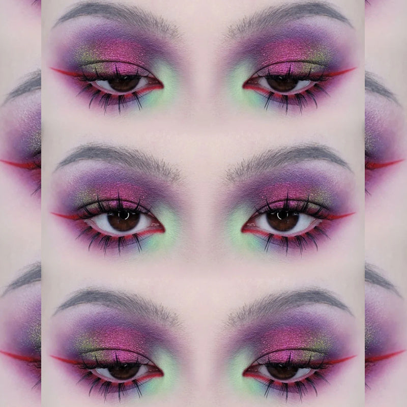 9 Amazing Makeup Looks From Narimi Night Spider Eyeshadow💜
