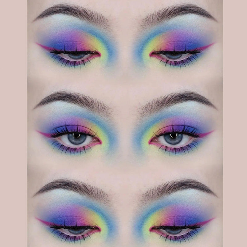 5 Gorgeous Eye Makeup Looks From QianYan Excitement Eyeshadow Palette🦄