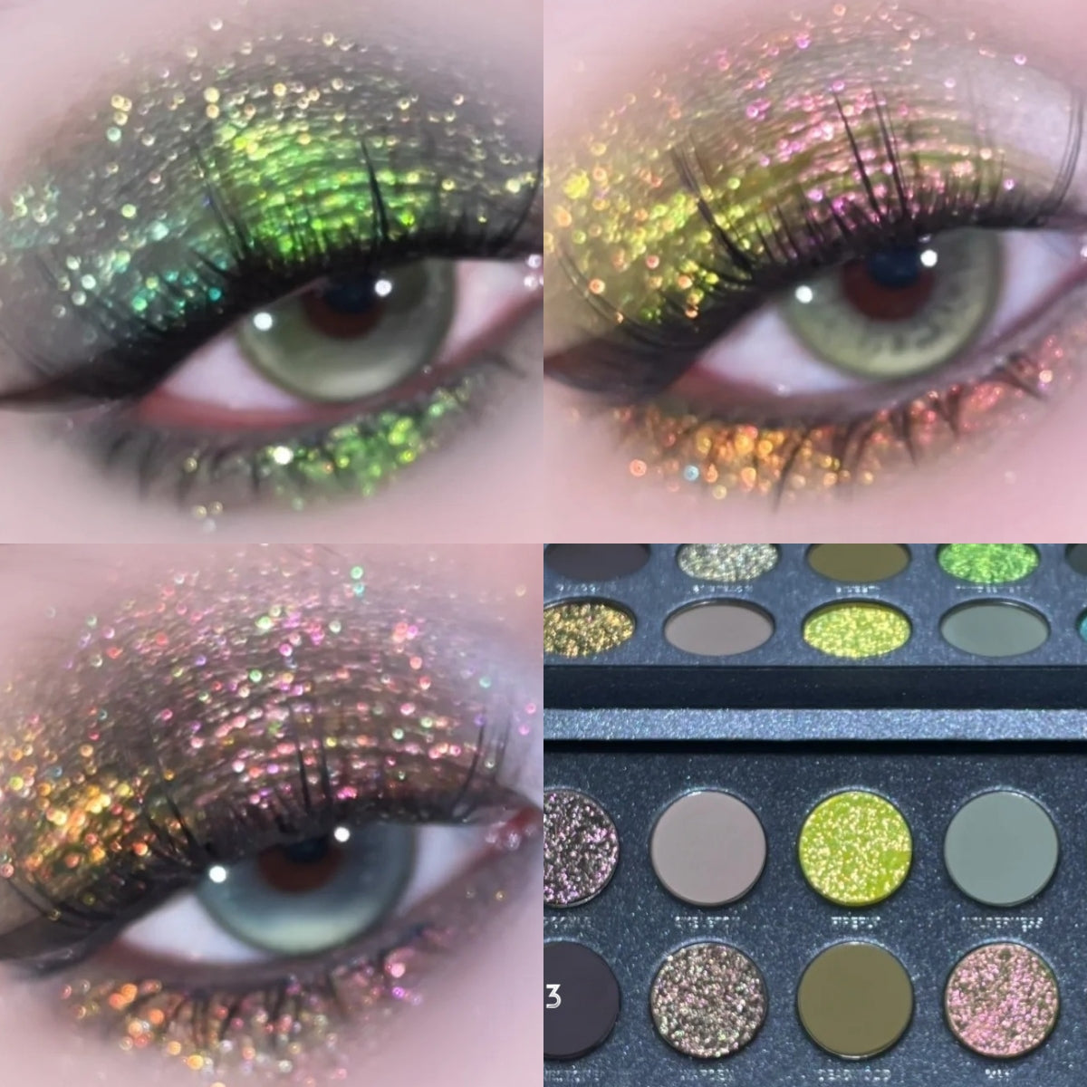 KRYPTEIN COSMETICS Emerald City Eyeshadow  & Highlighter, NEW ARRIVAL🦄