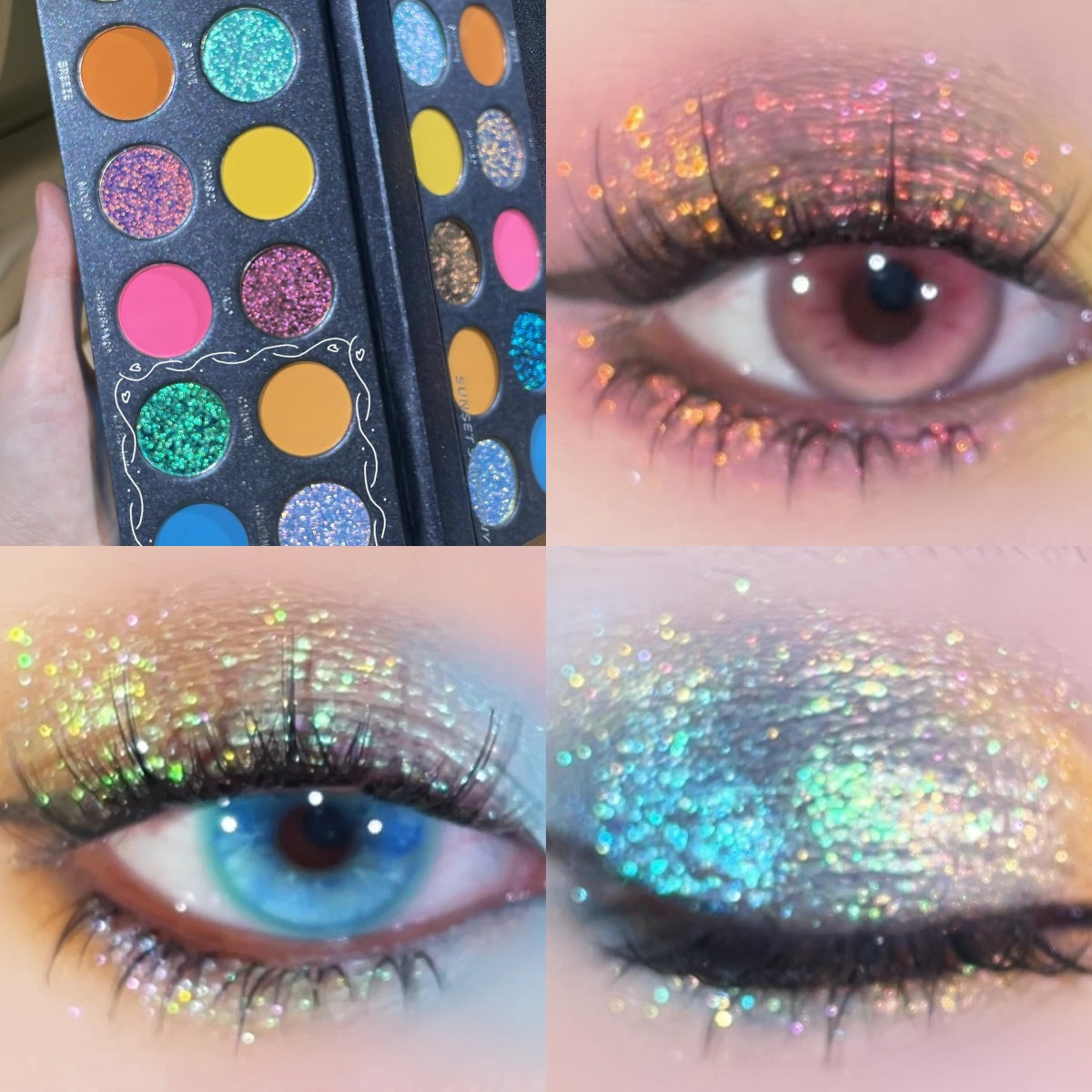KRYPTEIN COSMETICS Sunset Symphony Chameleon Eyeshadow, NEW IN🦄