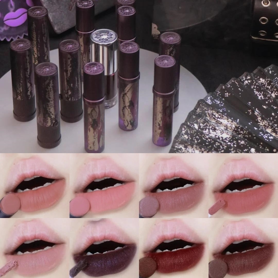Girlcult Martial Arts World Collection Lipstick & Lip Glaze Swatches🗡️
