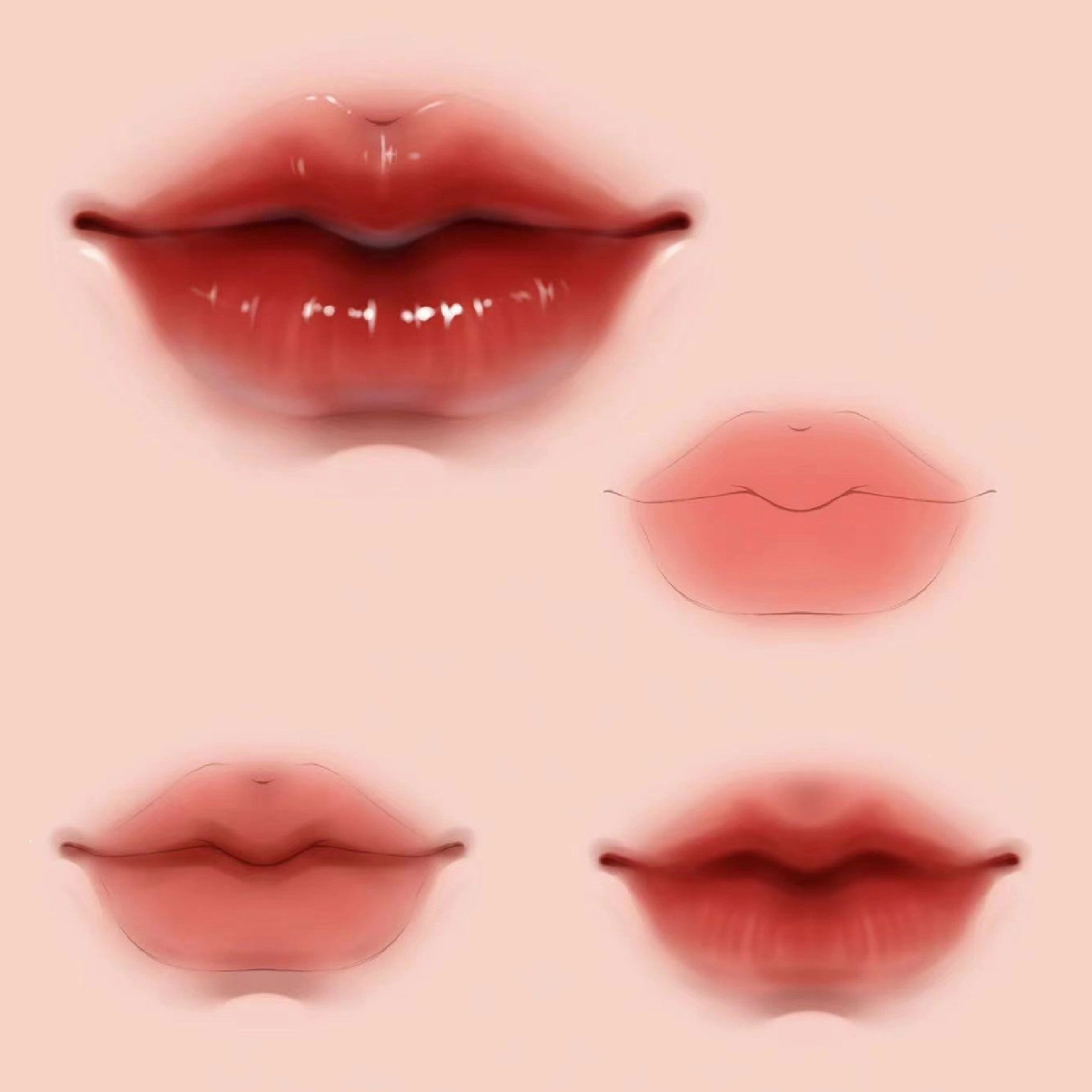 Pure Lustful Lip Makeup Tutorial, Why Not Have a Try?👄