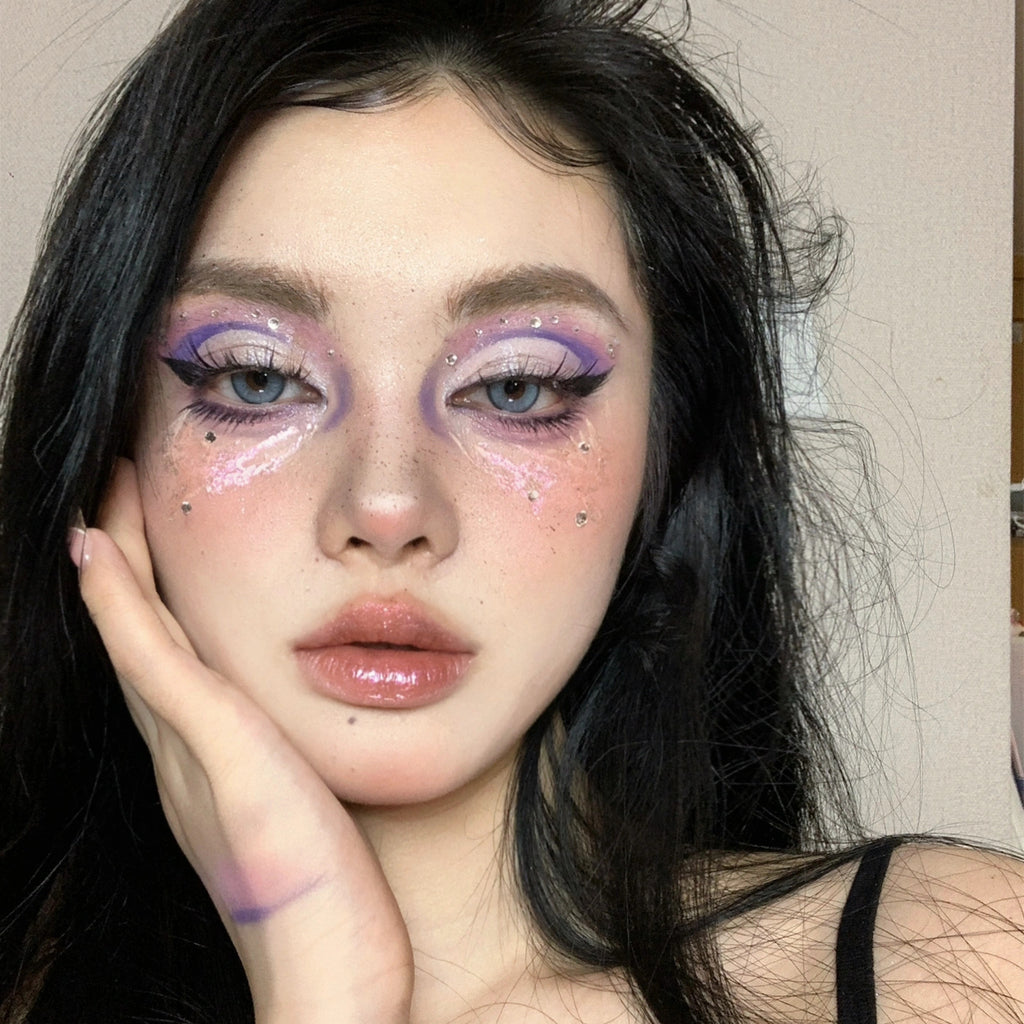 Super Dreamy Purple Lace Butterfly Makeup Tutorial🔮🦋