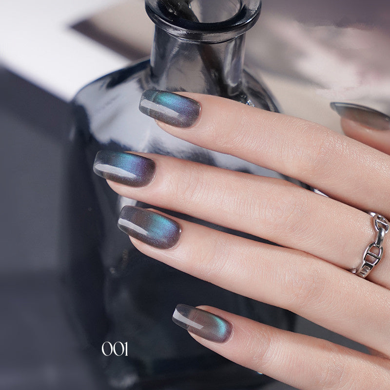 KellyKessa 15ml Green Starry Collection Cat Eye Gel Polish T4163