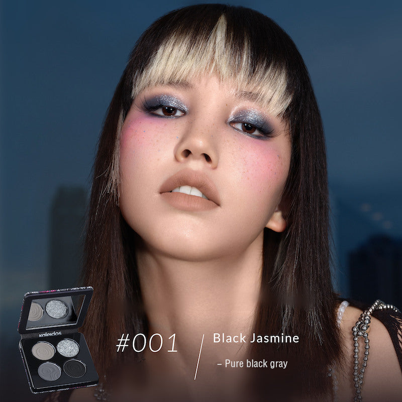 KALEIDOS Four-Color Diamond Shimmer & Matte Eyeshadow Palette T3528