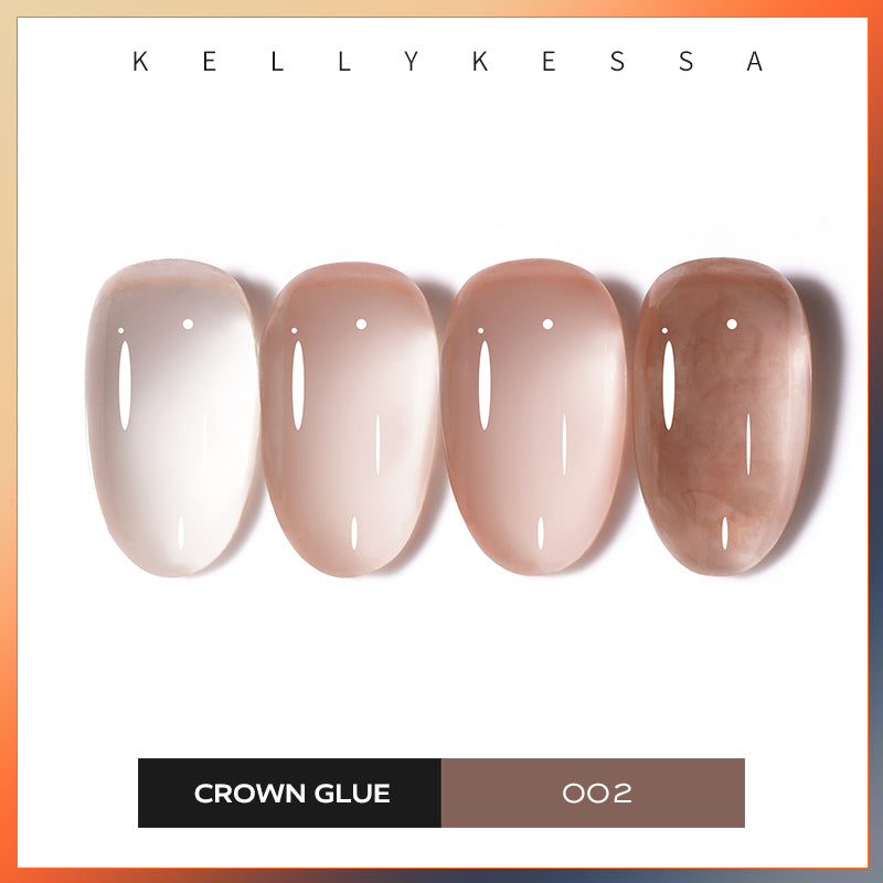 KellyKessa 15ml Luxury Crown Series Tortoiseshell Amber Gel Polish T3502