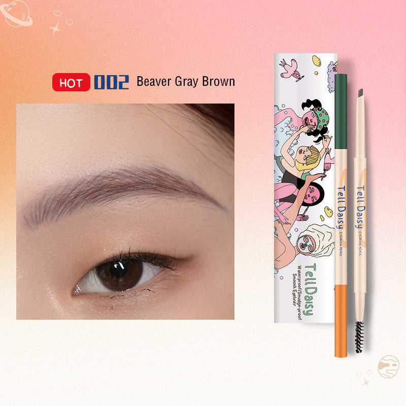 قلم حواجب مثلث فائق الدقة مقاوم للماء من تيل ديزي T3725